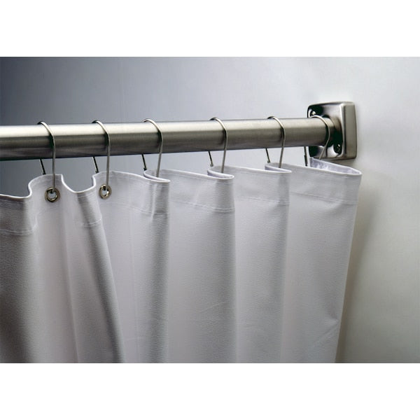 Shower Curtain, Vinyl, White, 70