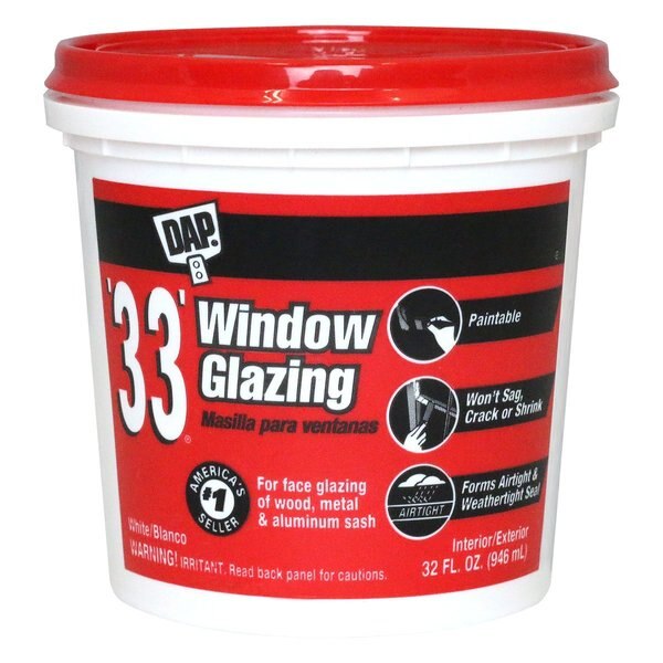 Glazing 33 Compound, Qt