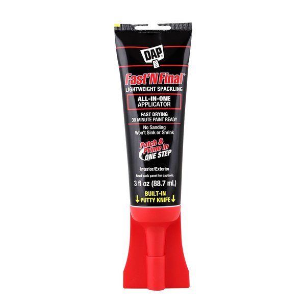 Fast N Final Knife Cap Tube 3 fl oz, PK6, 3 fl oz, White