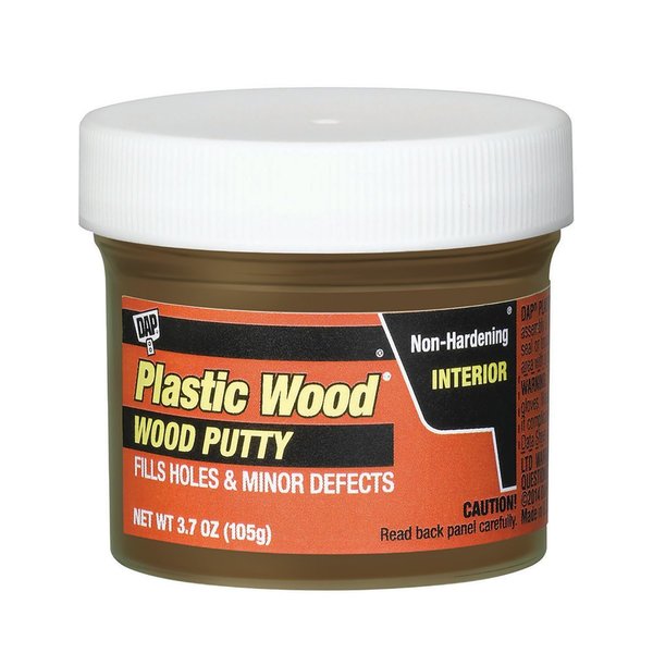 Plastic Wood Wood Putty, PK6 3.7 oz Size, Maple