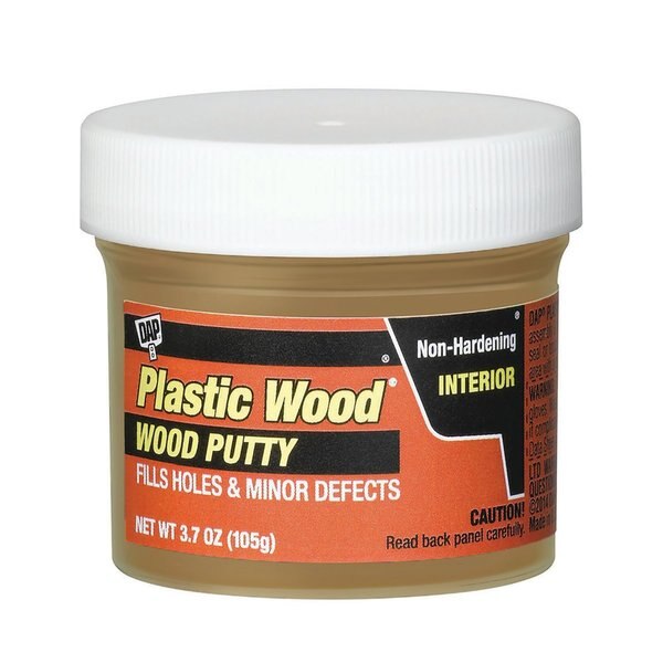 Plastic Wood Wood Putty, PK6 3.7 oz Size, Natural Pine