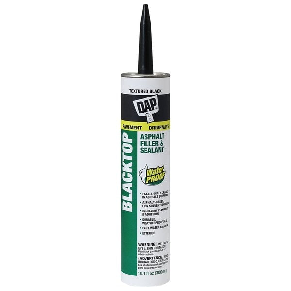 10.1 fl oz Blacktop Asphalt Low Voc Slnt, PK12, Black
