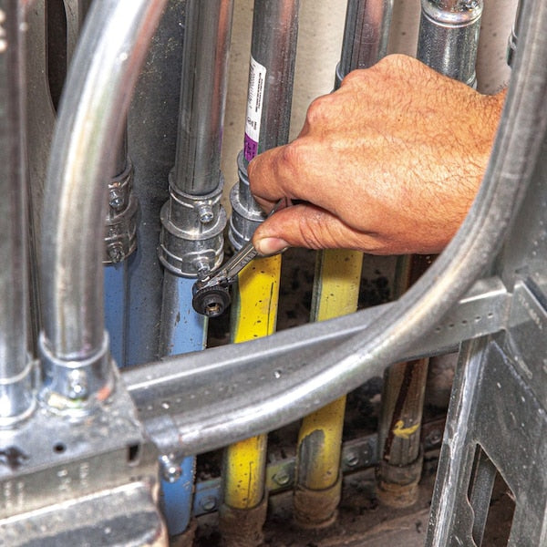 1/4 in Drive, 4 1/4 in Hand Ratchet