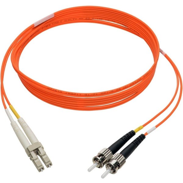 Fiber Optic Patch Cord, LC/ST, 2m, Multi