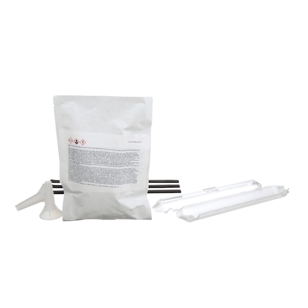 Resin Comp Splice Kit, 2 to 3/0 AWG, 5000V