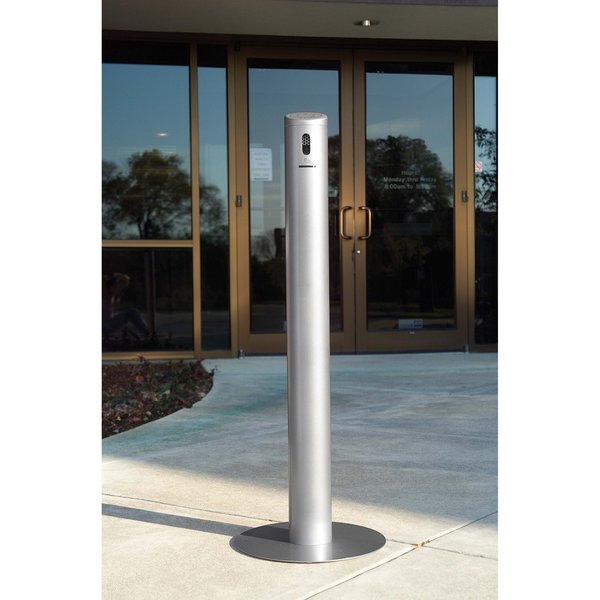 Smoker Outpost Smoke Stand, Silver