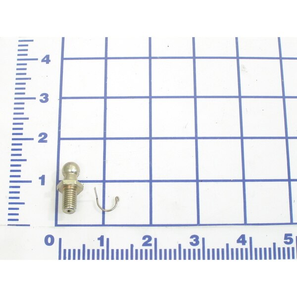 Dock Leveler, 10Mm Ball Stud W/Clip For
