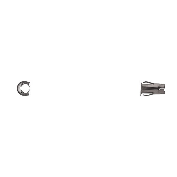 Blk Finish Barrel Nuts 3/16