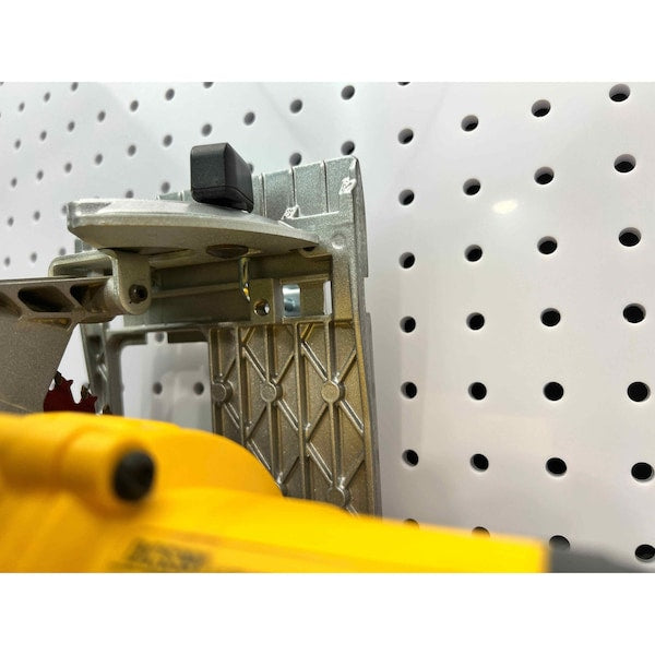 1-1/8 In. Single Rod 90 Degree Bend Steel Pegboard Hook for 1/8 In. and 1/4 In. Pegboard 10 Pack