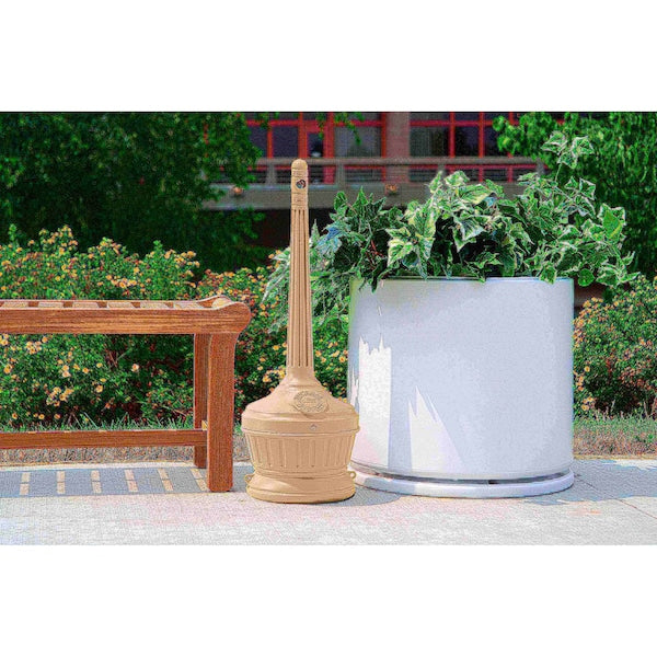 Smoker Outpost Seated Receptacle, Beige
