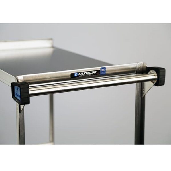 Stainless Steel Utility Cart; 700 Lb Capacity, 3 Shelf, 15-1/2
