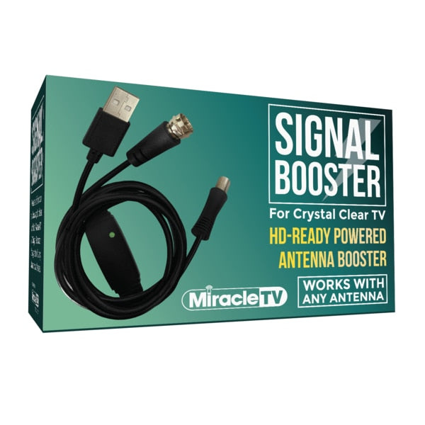 HDTV Antenna Signal Booster, Hi-Power Si