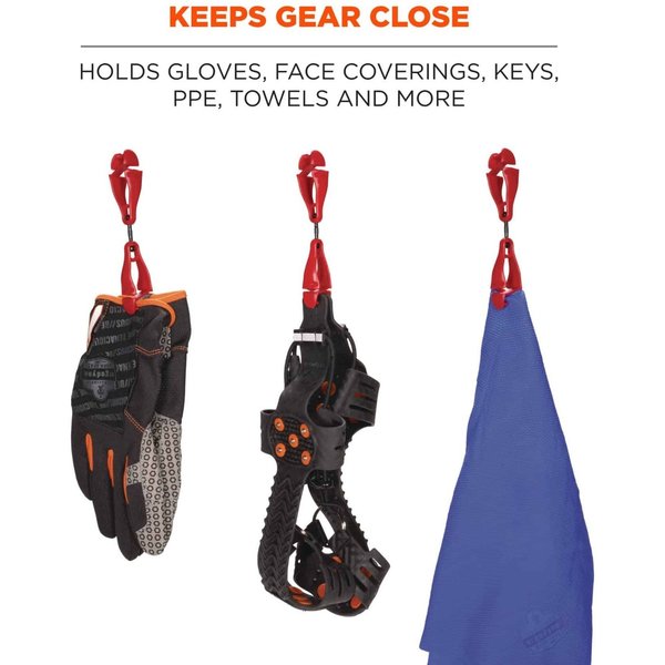 Swiveling Glove Clip