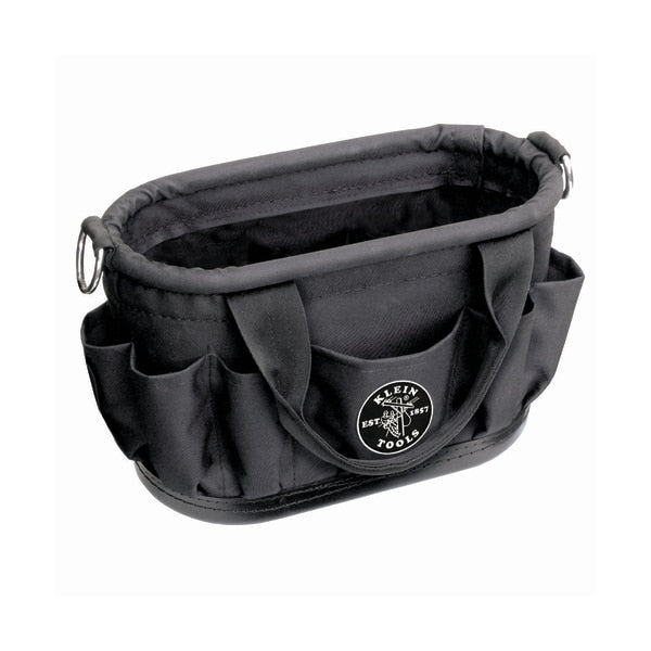 Tool Tote, 600 x 300 Denier Polyester, 7 Pockets, Black, 10