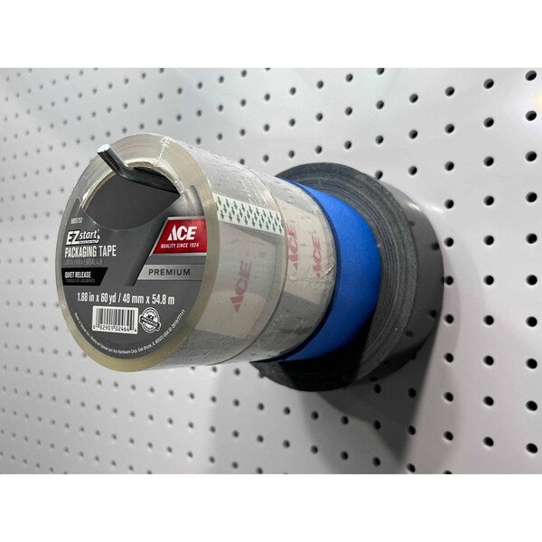 8 In. Single Rod 30 Degree Bend Steel Pegboard Hook for 1/8 In. and 1/4 In. Pegboard 5 Pack