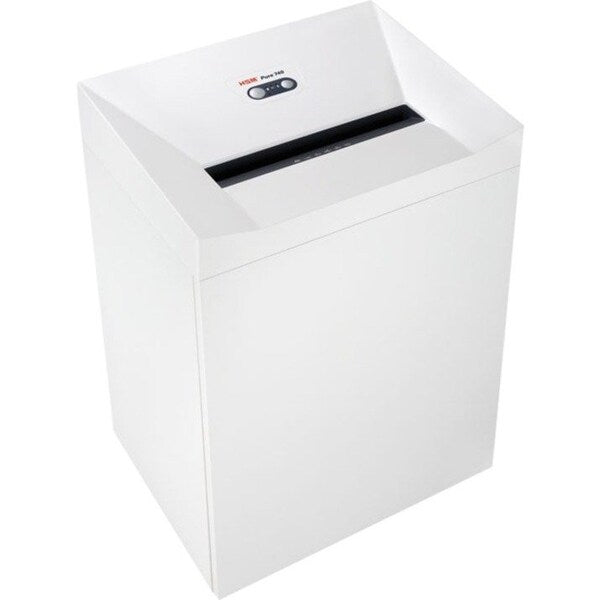 Paper Shredder, Strip-Cut, White, 38.3 gal.