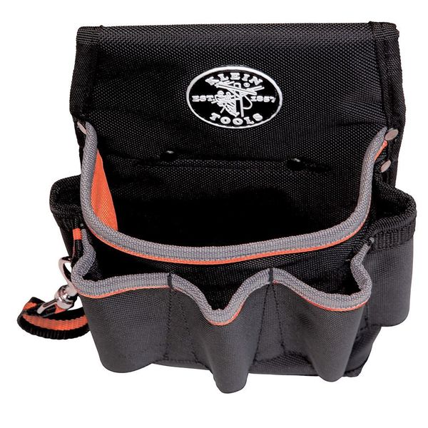 Black Ballistic Nylon 6 Pockets