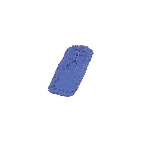 5 in x 24 in Launderable Dust Mop, Blue, PK12