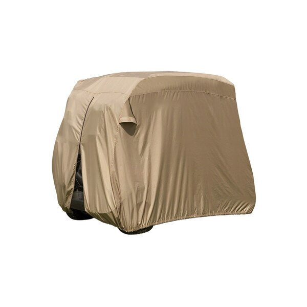 Golf Cart Cover, Short Roof, 2-Person, Tan