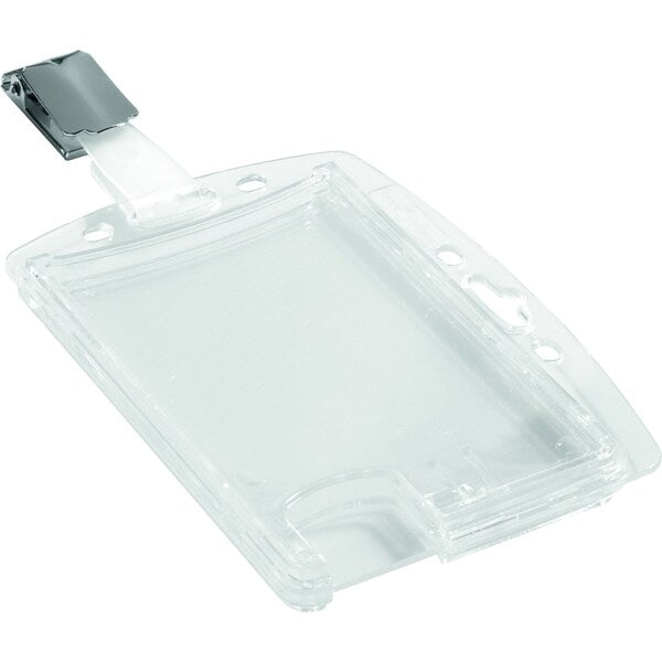 ID Badge Holder, Shell Style, PK25