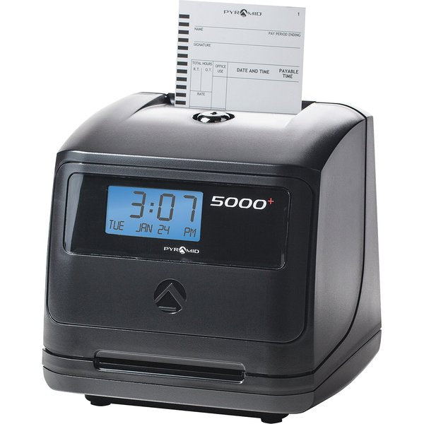 Auto Totaling Time Clock, Digital