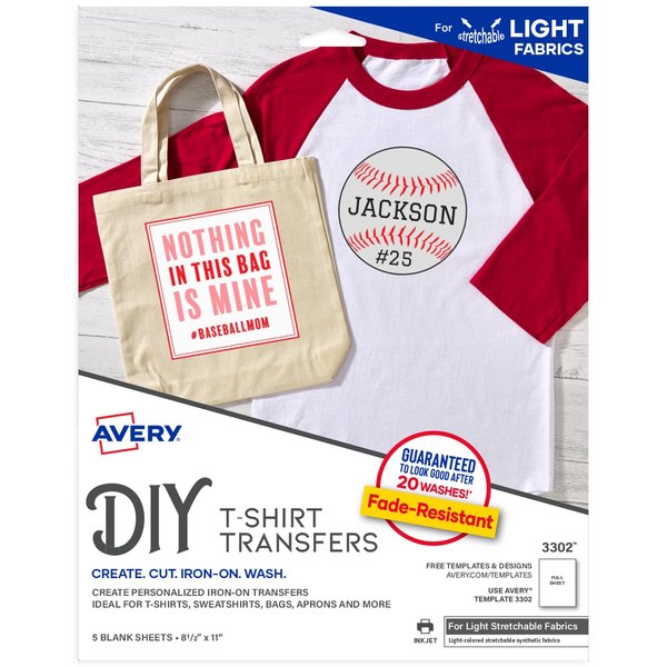 Stretchable Heat Transfer Paper for Ligh