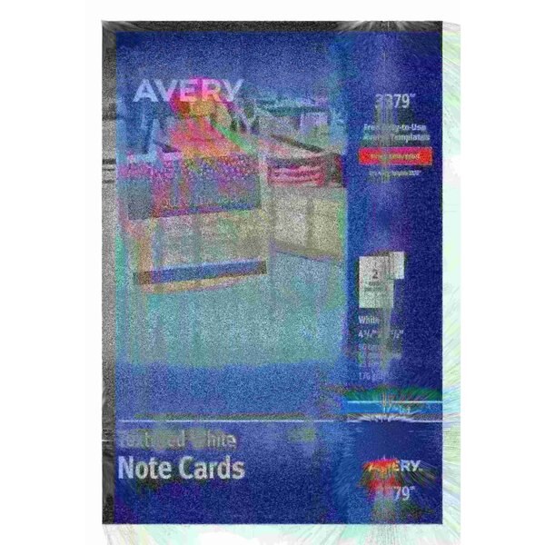 Note Cards, Uncoated, Matte, Two-S, PK50