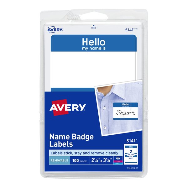 Name Badge Stickers 
