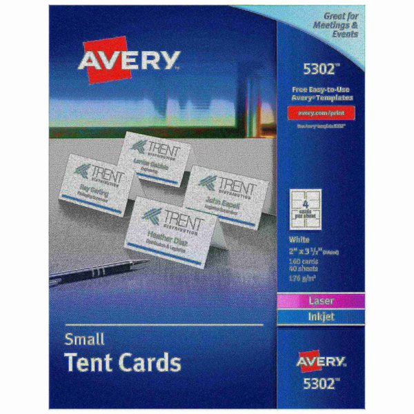 Place Cards, Two-Sided Printing, PK160