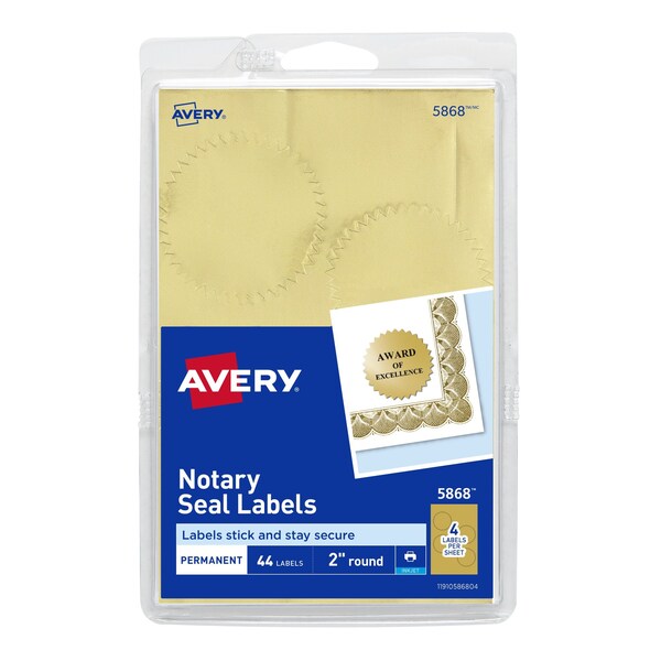 Notary Seal Labels, 2