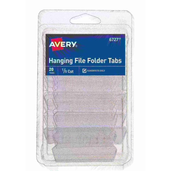 Hanging File Folder Tabs and Inser, PK20
