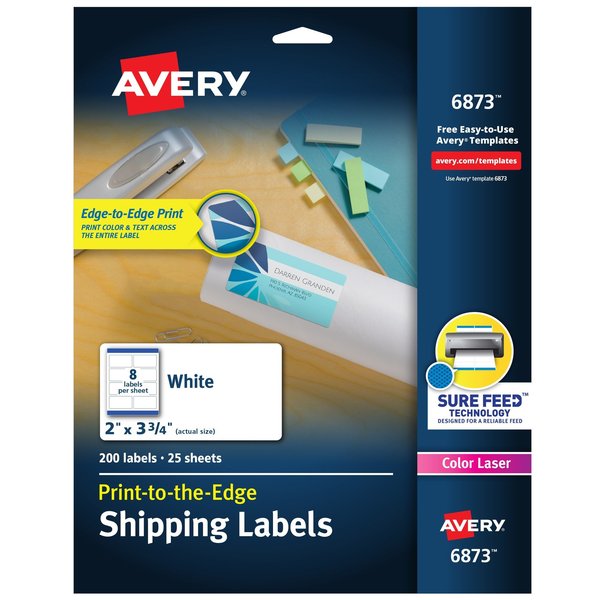 Shipping Labels with Sure Feed fo, PK200