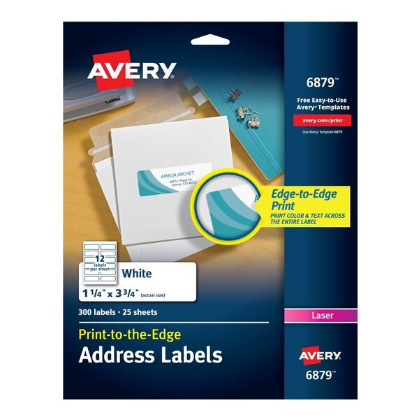 Laser Labels, Matte, Mailing, 3-3, PK300