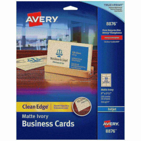 Clean Edge Business Cards, True P, PK200