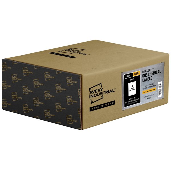 UltraDuty GHS Chemical Labels, Pe, PK500