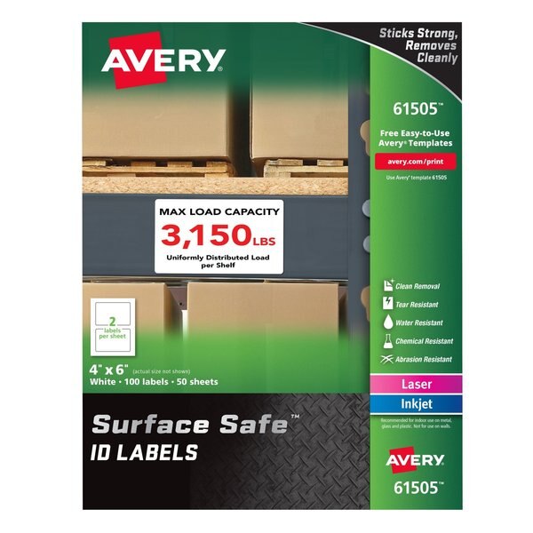 Surface Safe ID Labels, 4