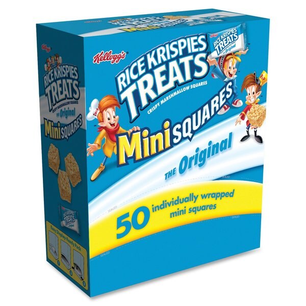 Kellogg's Mini Rice Krispies Treats, 50 PK