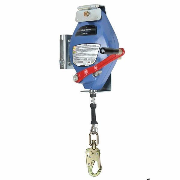 SRL-R, 3-Way, Galv Cab, Davit Arm, 60 ft