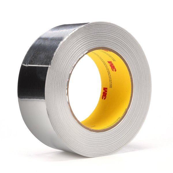 Foil Tape with Liner, 1-7/8inx49yd, Silver
