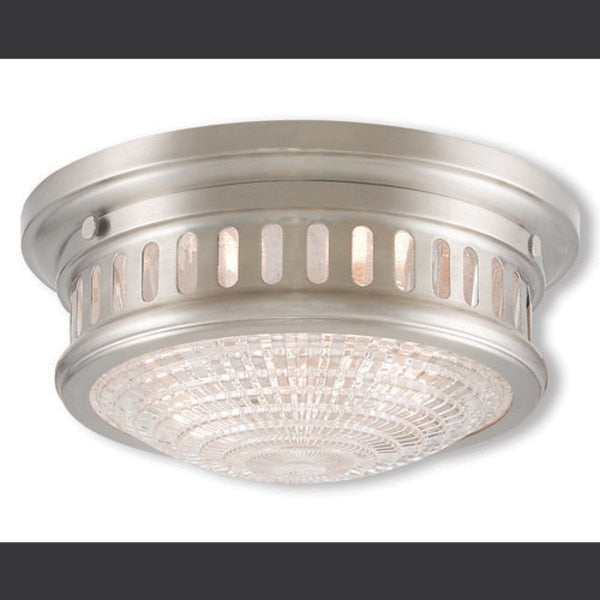 Berwick 2 Light Brushed Nickel Ceiling M