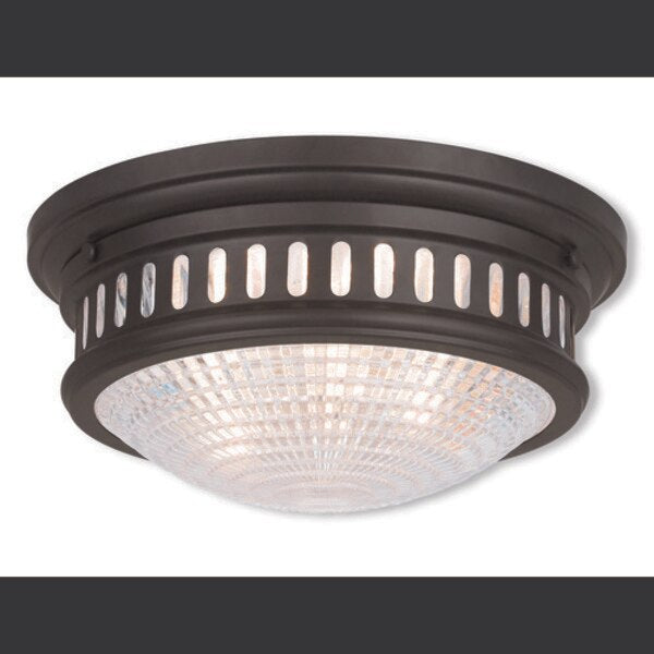 Berwick 2 Light Bronze Ceiling Mount