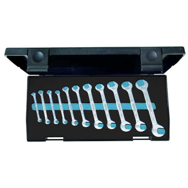 Midget Wrench Set, Double Ended, 4.5-13