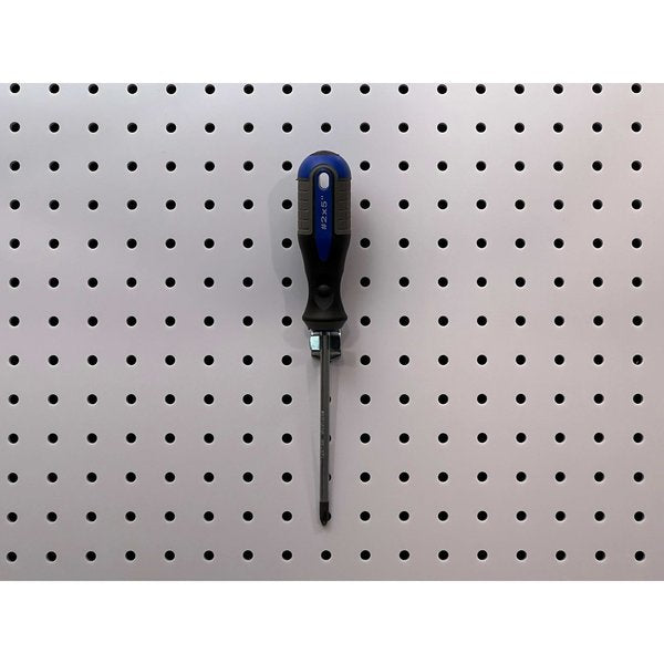 1/4 In. to 1/2 In. Hold Range Steel Ext Spring Clips for 1/8 In. and 1/4 In. Pegboard 10 Pack
