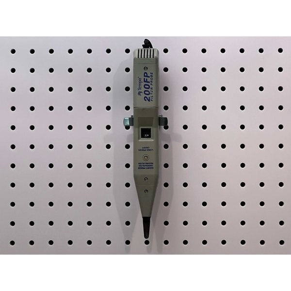 3/4 In. to 1-1/4 In. Hold Range Steel Ext Spring Clips for 1/8 In. and 1/4 In. Pegboard 10 Pack