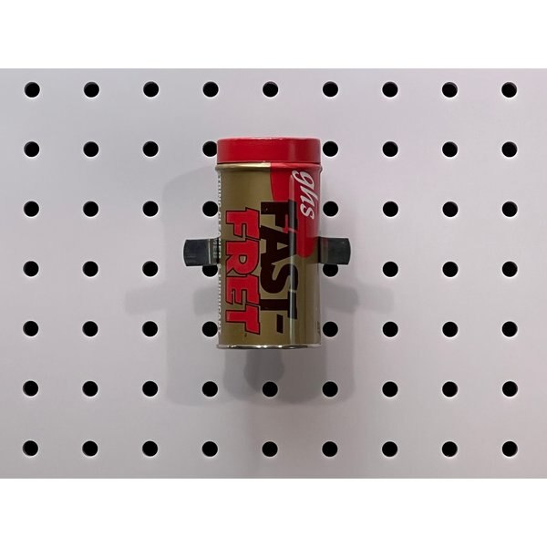 3/4 In. to 1-1/4 In. Hold Range Steel Ext Spring Clips for 1/8 In. and 1/4 In. Pegboard 10 Pack