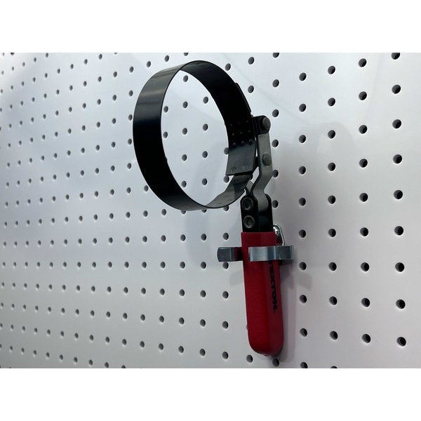 3/4 In. to 1-1/4 In. Hold Range Steel Ext Spring Clips for 1/8 In. and 1/4 In. Pegboard 10 Pack