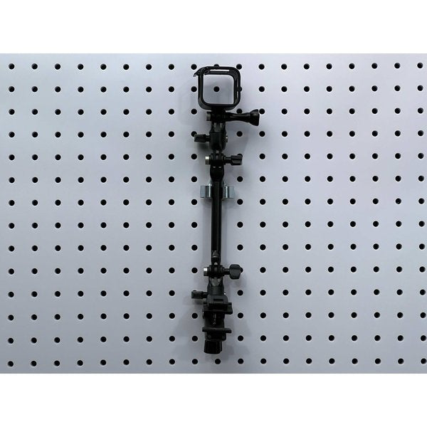 1/4 In. to 1/2 In. Hold Range Steel Standard Spring Clip for 1/8 In. and 1/4 In. Pegboard 10 Pack
