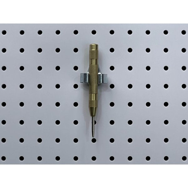 1/4 In. to 1/2 In. Hold Range Steel Standard Spring Clip for 1/8 In. and 1/4 In. Pegboard 10 Pack