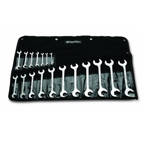 Open End Wrench 18 Piece Set - Double An