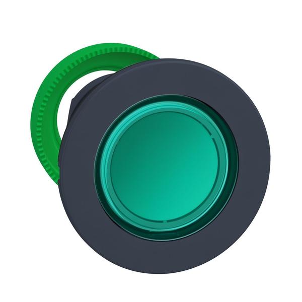 Green Illuminated Push Button